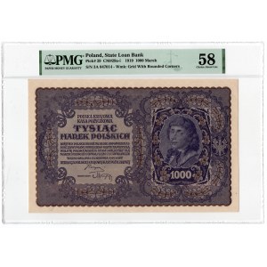 1.000 marek polskich 1919 - III Serja A - PMG 58