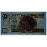 10 złotych 1994 - seria AA 0044637 -