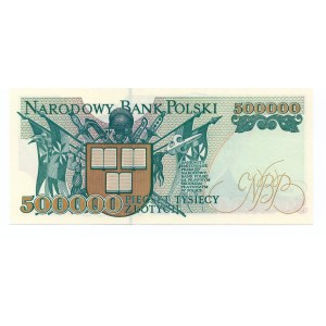 500.000 złotych 1993 - seria L