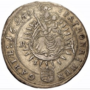 WĘGRY - 15 Krajcarów 1694 KB