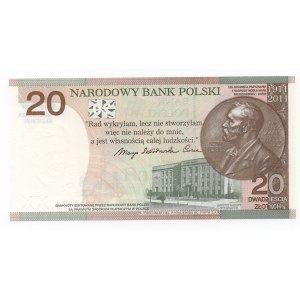 20 złotych 2011 - Maria Skłodowska - Curie - nr MS0005974