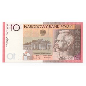 10 złotych 2008 - 90. rocznica Odzyskania Niepodległości