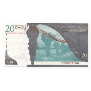 20 złotych 2009 - Fryderyk Chopin