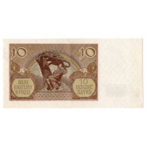 10 złotych 1940 - seria L, niski numer 0006274