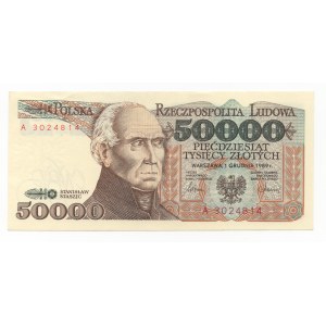 50.000 złotych 1989 - seria A
