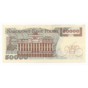 50.000 złotych 1989 - seria A