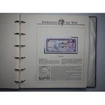 Banknoten der Welt - 2 albumy z banknotami Świata 183 sztuk