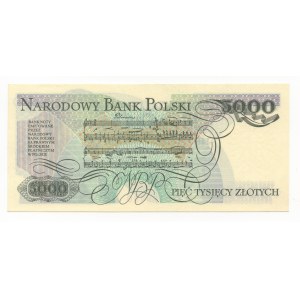 5.000 złotych 1982 - seria BW