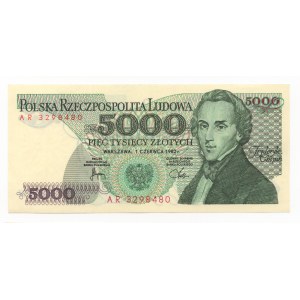 5.000 złotych 1982 - seria AR