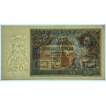 20 złotych 1931 - seria DH. - PMG 64