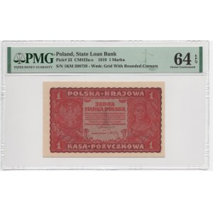 20 marek 1919 - II Serja DW - PMG 64 EPQ