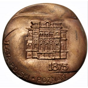 Józef Stasiński - medal Teatr Polski Poznań 1875