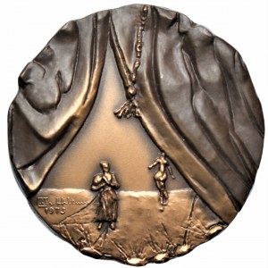 Medal 100 lat fińskiej opery w etui
