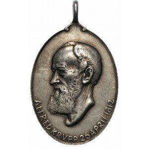 NIEMCY - Medal Alfred Krupp 1812-1912