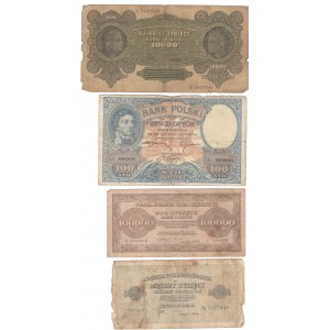 POLSKA - zestaw 75 sztuk banknotów (1919-1948)