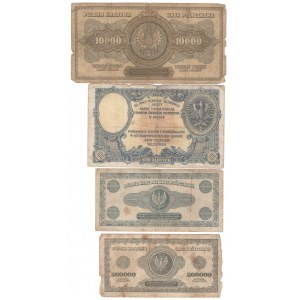 POLSKA - zestaw 75 sztuk banknotów (1919-1948)