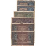 POLSKA - zestaw 75 sztuk banknotów (1919-1948)