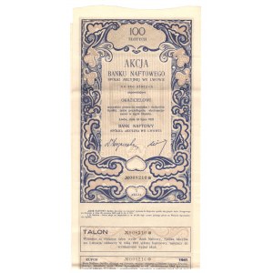 Bank Naftowy we Lwowie - Em.1, 100 złotych 1932