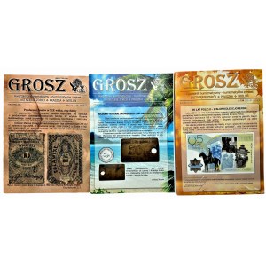 GROSZ numismatic quarterly no 152,153 and 154 ( I-IX 2018)