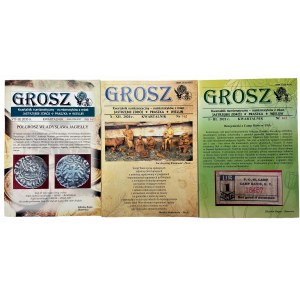 GROSZ kwartalnik numizmatyczny nr 161,162,163 ( VIIXII 2020 oraz I-III 2021)