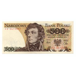 500 złotych 1979 - seria AZ