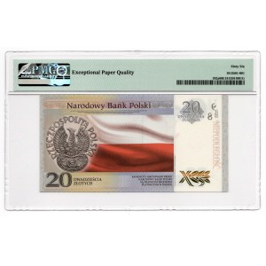 20 złotych 2018 - 100 lecie odzyskania Niepodległości - PMG 66 EPQ