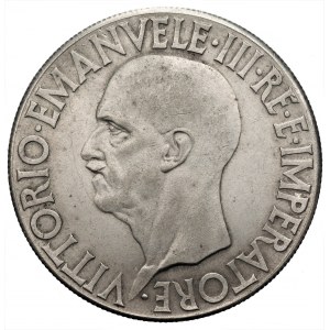 WŁOCHY - Vittorio Emanuele III - 20 lirów 1936 - RZADKIE