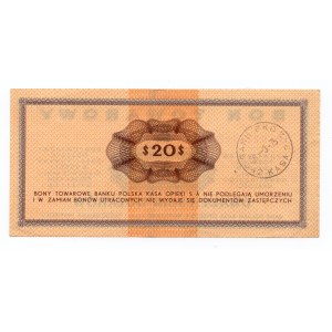 PEWEX - 20 dolarów 1969 - seria Eh - Rzadka