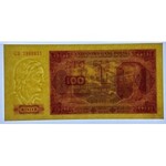 100 złotych 1948 - GR - PMG 64 - bez ramki
