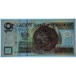 10 złotych 1994 - seria KI 0000013 - PMG 65 EPQ