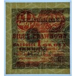 1 grosz 1924 - lewa połowa - seria CT - PMG 65 EPQ
