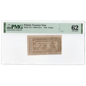 4 złote 1794 (2)(H) - PMG 62