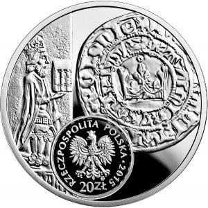 20 złotych 2015 - Grosz Kazimierza Wielkiego