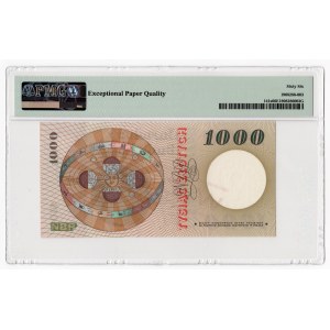 1.000 złotych 1965 - seria S - WZÓR - PMG 66 EPQ
