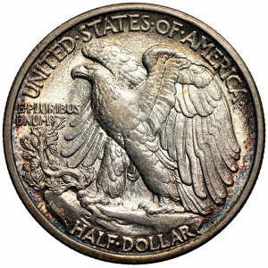 USA - 1/2 dolara 1916 - (D) Denver - Walking Liberty