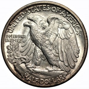 USA - 1/2 dolara 1917 - Filadelfia - Walking Liberty
