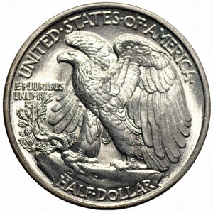 USA - 1/2 dolara 1936 - Filadelfia - Walking Liberty