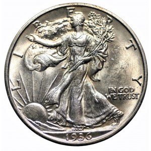 USA - 1/2 dolara 1936 - (D) Denver - Walking Liberty