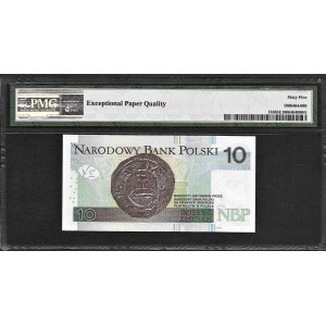 10 złotych 2012 - seria AA - PMG 65 EPQ