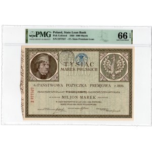 1.000 marek polskich 1920 - PMG 66 EPQ