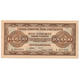 100 000 marek 1923 - seria A - KOLEKCJA LUCOW