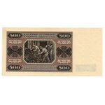 500 złotych 1948 - seria AU - KOLEKCJA LUCOW