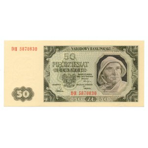 50 złotych 1948 - seria DH - KOLEKCJA LUCOW