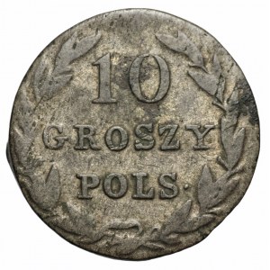 Zabór rosyjski, 10 groszy Królestwo Polskie 1830