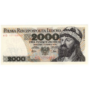 2.000 złotych 1979 - seria AD