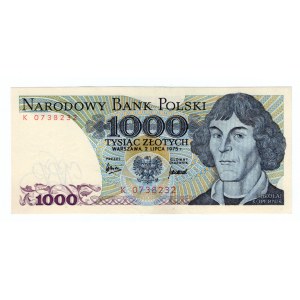 1.000 złotych 1975 - seria K