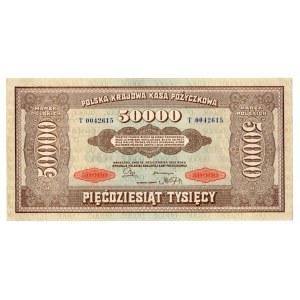 50.000 marek polskich 1922 - seria T
