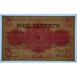 Komisja Finansowa Miasta Łodzi, 5 złotych 1939 seria ID