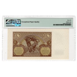 10 złotych 1940 - seria J. - PMG 66 EPQ