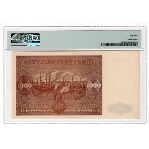 1.000 złotych 1946 - seria K - PMG 55
